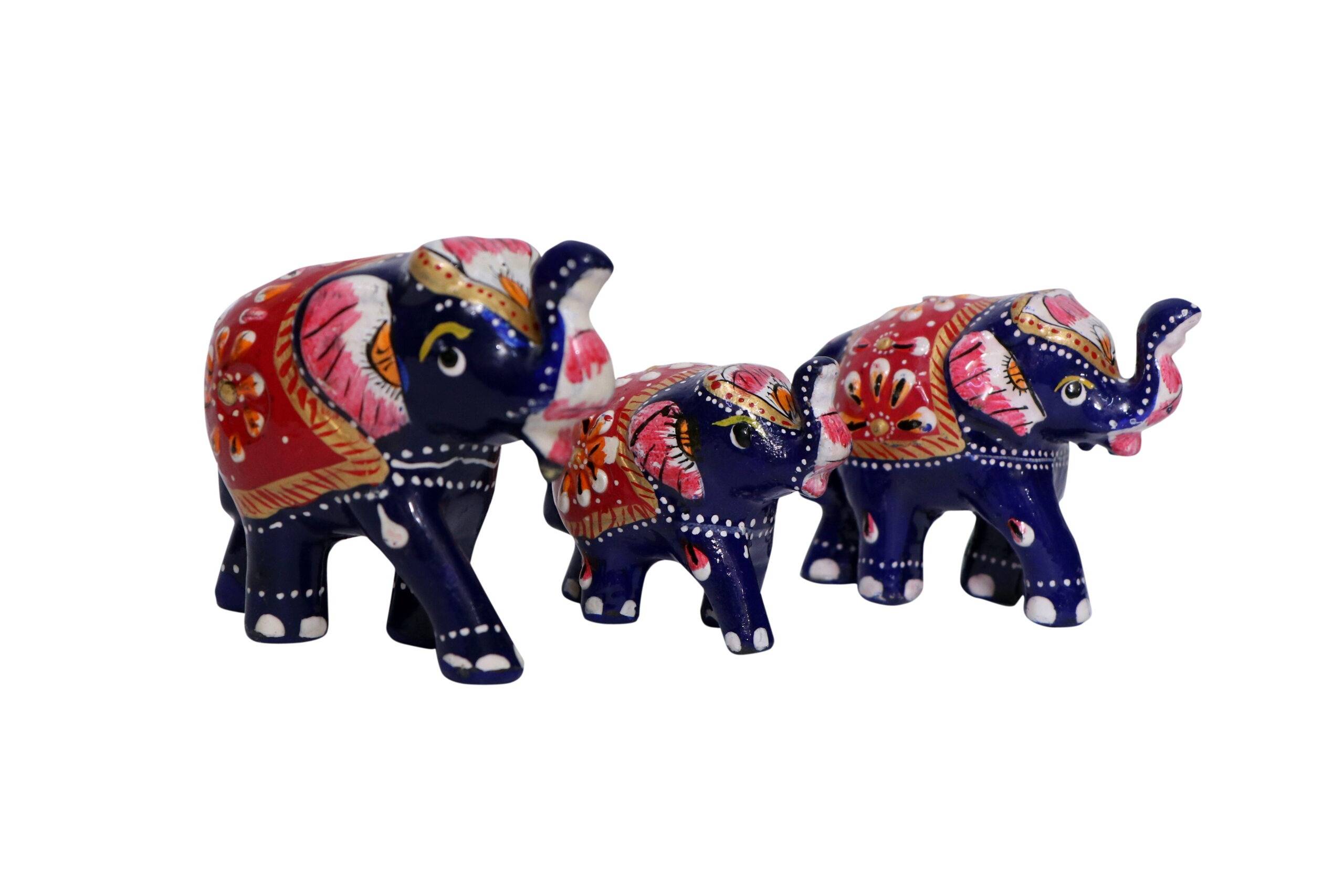 Meenakari Elephants